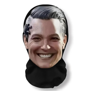 典狱长cos服面具三角洲行动头套威龙蚀金玫瑰游戏周边塞伊德网纱