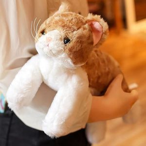 仿生小猫玩具仿真抱枕猫咪玩偶可爱猫猫公仔毛绒儿童睡觉猫布娃娃