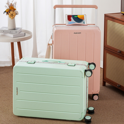 宽拉杆行李箱旅行箱铝框20拉杆箱24寸大容量男女28结实耐用皮箱子