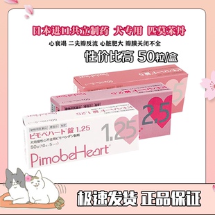 日本共立匹莫苯丹狗狗心脏肥大衰竭心喘返流脱勃欣定呼吸瓣膜