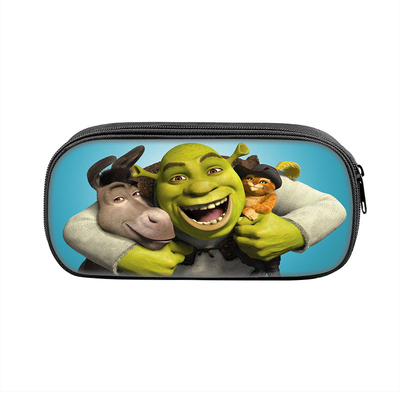 跨境新品怪物史莱克5印花笔袋