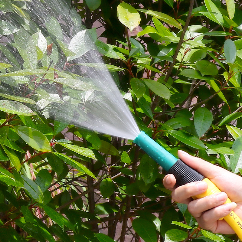 园林浇花喷头园艺浇水农用浇菜水管洒水喷水器花洒水枪4分水管