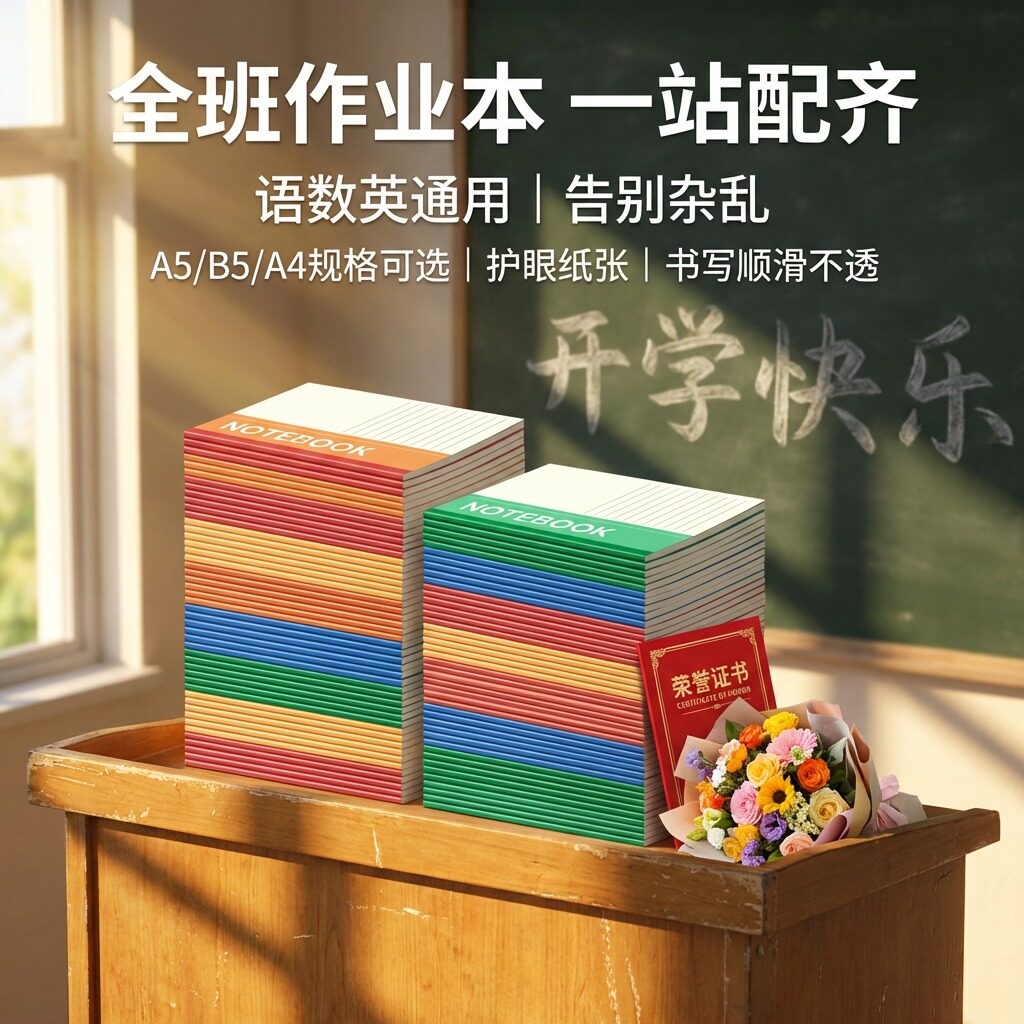 50本装】软面抄错题笔记本