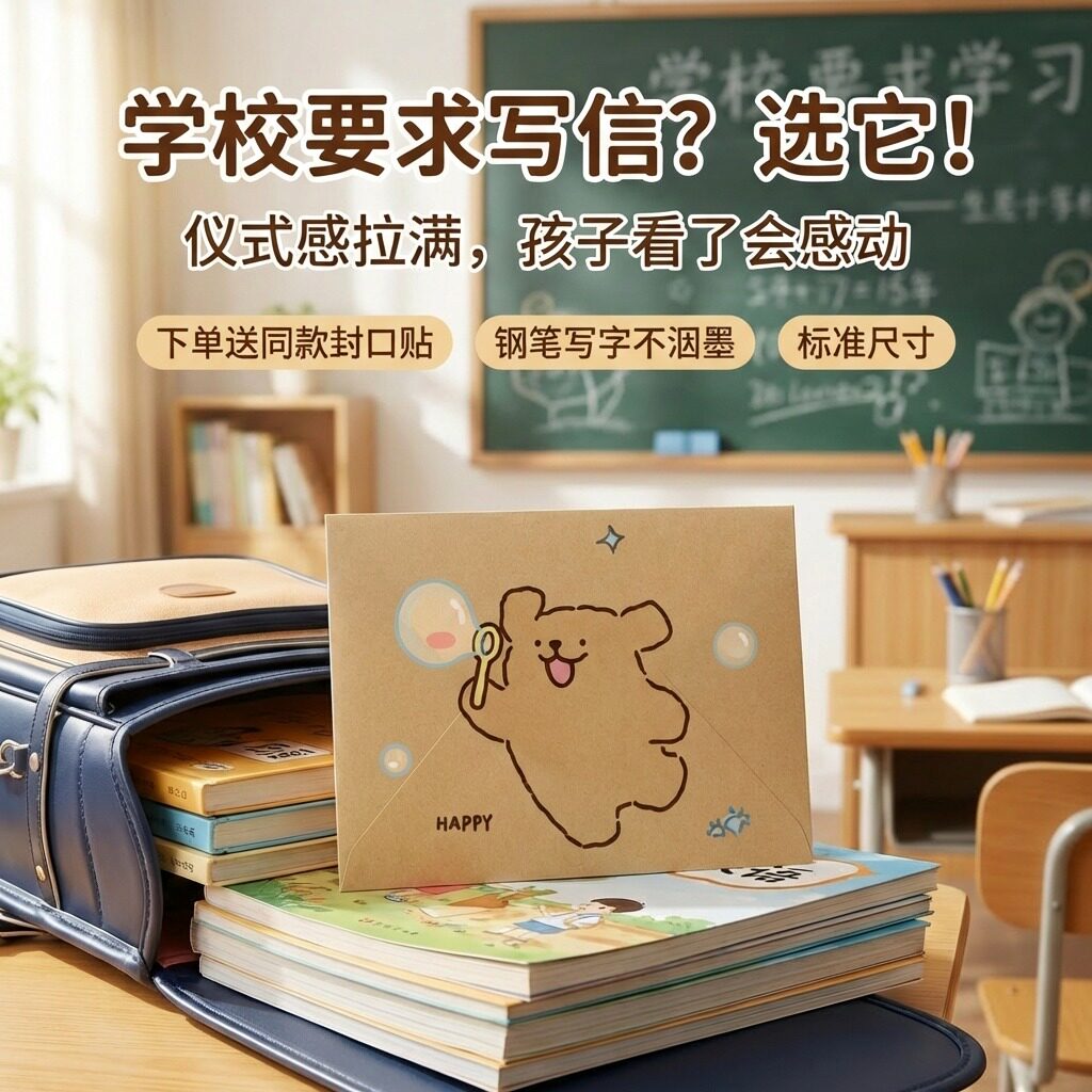 【儿童信封袋】卡通修狗信封套装