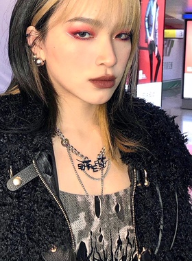 east闪电多种戴法随心钛钢项链