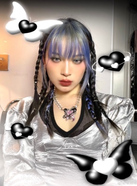 可爱项链原创设计女钛钢原创设计