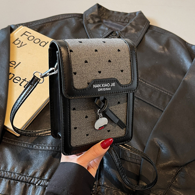 高级感小众质感斜挎手机包女2026新款潮韩版时尚百搭斜挎包女