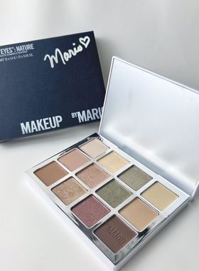 瑕疵～MakeUp By Mario Neutrals12色水泥大地裸色眼影盘