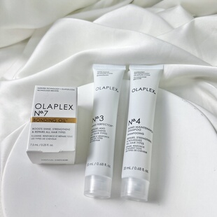 olaplex欧拉裴洗护小样N3号发膜20mlN4号洗发水20ml N7精油7.5ml