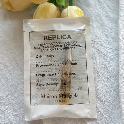 Maison Margiela马丁马吉拉香水沙滩漫步试管香3ml  带喷头 小样