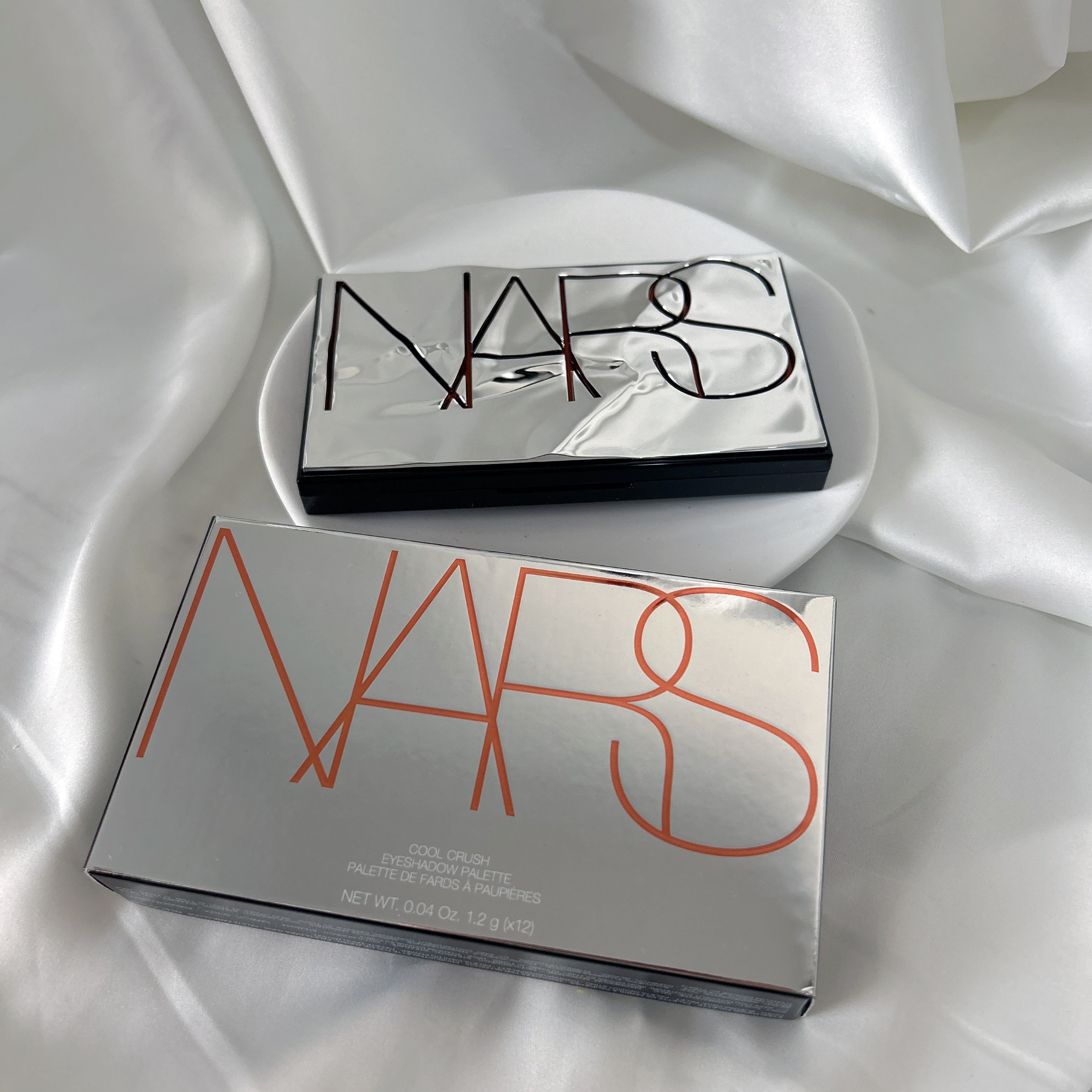绝版!NARS纳斯12色夏日限量眼影盘#Cool Crush 19年生产 冷色盘