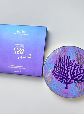 Tarte sea海洋系列裸妆眼影盘哑光8色彩妆盘正装