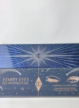 Charlotte tilbury19年圣诞限量CT12色眼影盘  19年生产 外盒瑕疵