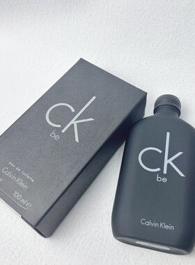 Calvin Klein凯文克莱CK BE黑瓶中性淡香水100ml木质花香调21年产