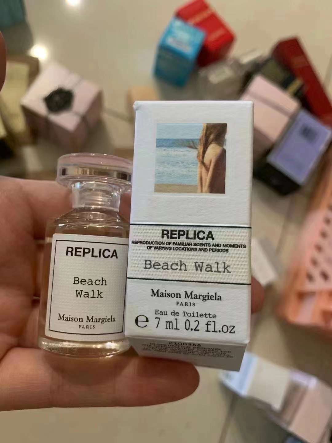 海淘正品 Margiela梅森马丁马吉拉沙滩漫步7ml中样Q香
