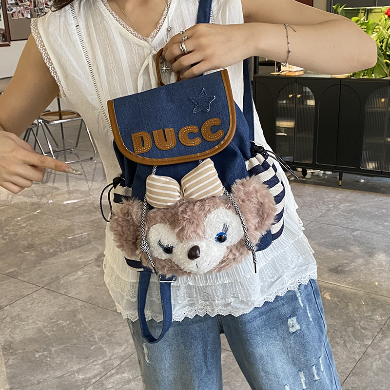 禾果2025新款韩版时尚双肩包