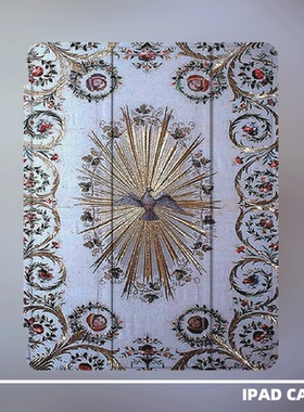 原创小众高级感蓝色鸽子适用2024款air6ipadpro11寸三折ipad壳防弯亚克力平板壳9代10.2寸air4/5mini7带笔槽