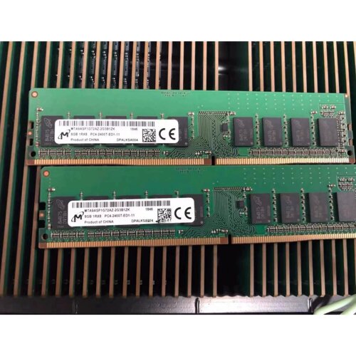 MT镁光8G 1RX8 PC4-2400T-ED1-11 MTA9ASF1G72AZ-2G3B1 纯ECC内存