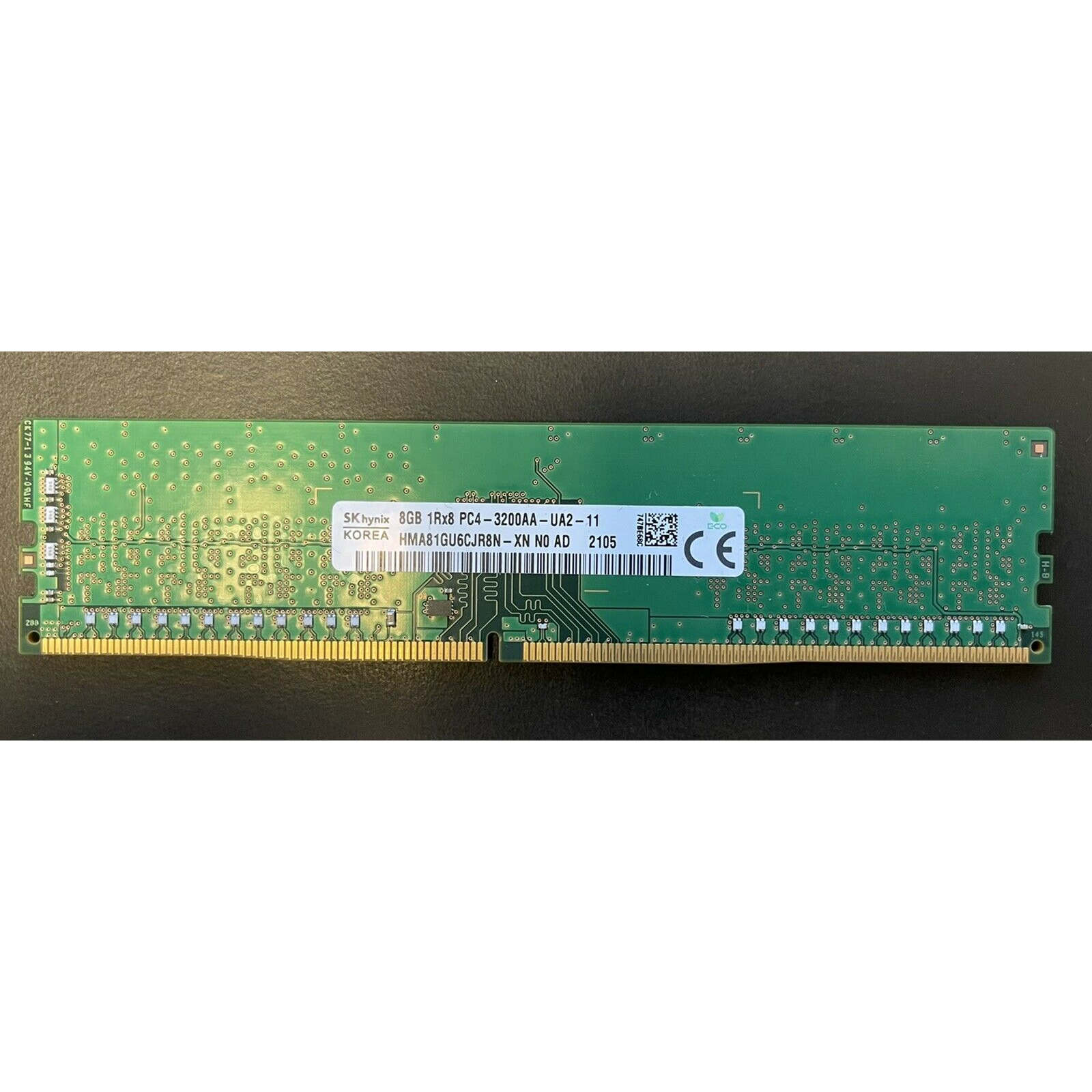 SK海力士8G 1RX8 PC4-3200AA DDR4台式机内存HMA81GU6DJR8N-XN