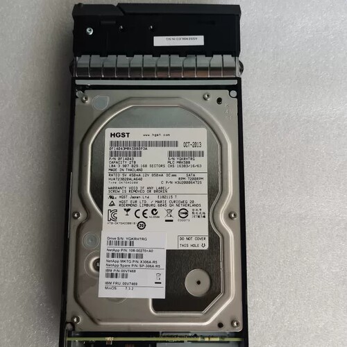 NetApp X306A-R5 SP-X306A-R5 2T 2TB SATA DS4243/4246 存储硬盘