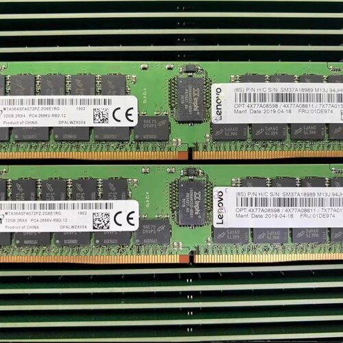 联想 7X77A01304 01DE974 32G 2RX4 PC4-2666V SR650服务器内存条