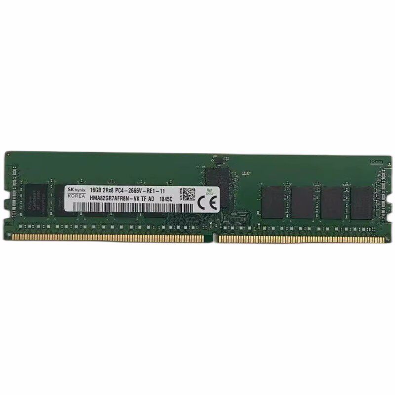 SK现代 16G 2RX8 2666 ECC REG服务内存条HMA82GR7AFR8N/CJR8N-VK