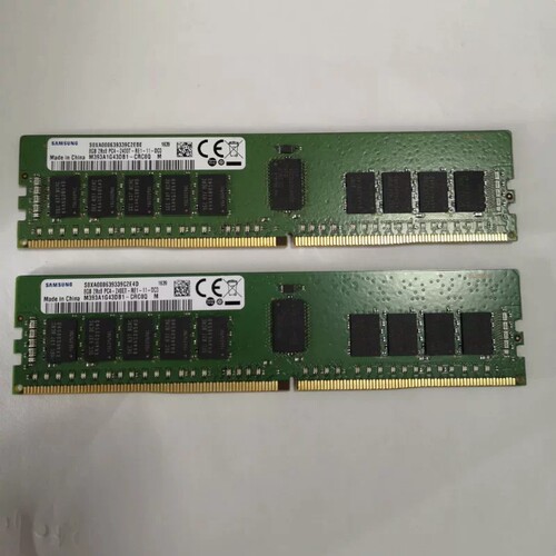 三星 8G 2RX8 PC4-2400T ECC REG 服务器内存M393A1G43DB1-CRC0Q