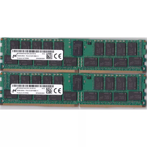 MT/镁光32G 2Rx4 PC4-2133P服务器内存条DDR4 REG ECC RECC RDIMM