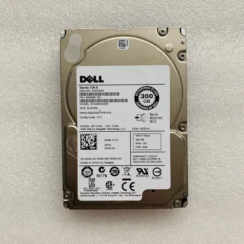 DELL 300GB Savvio 10K.6 SAS 2.5硬盘ST300MM0006 PGHJG 0PGHJG