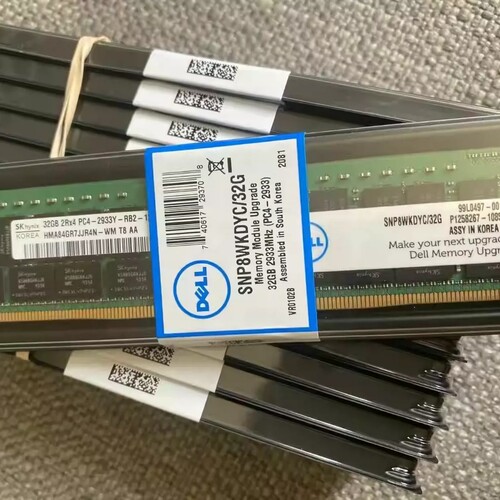 DELL戴尔SNP8WKDYC/32G DDR4 2933Y AA579531 R730 R740内存8WKDY