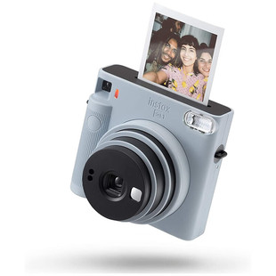 SQ1 富士拍立得instax SQUARE 一次成像相机 SQ1冰川蓝 立拍立得