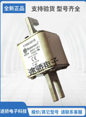 170M3017 170M3018 170M3019 170M3020原装巴斯曼Bussmann熔断器