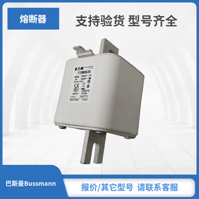 170M8639 170M8640 170M8641现货巴斯曼Bussmann熔断器秒发包邮