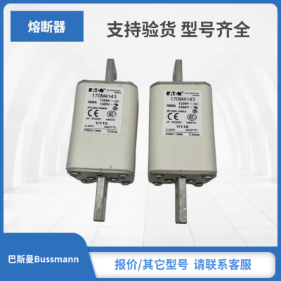 170M4142 170M4143 170M4144巴斯曼Bussmann熔断器保险丝现货包邮