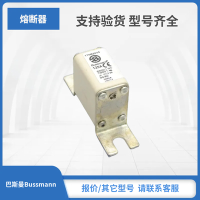 170M2615 170M2616 170M2617 170M2618巴斯曼Bussmann熔断器现货