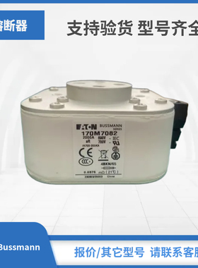 原装巴斯曼Bussmann熔断器现货包邮170M7082 170M7083 170M7084