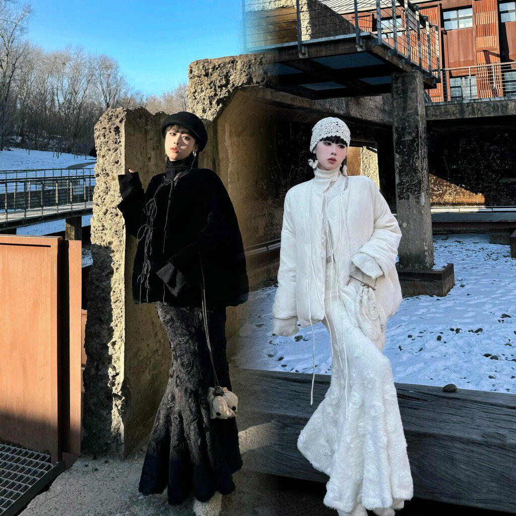 elywoood上海/区别市场白鱼尾裙