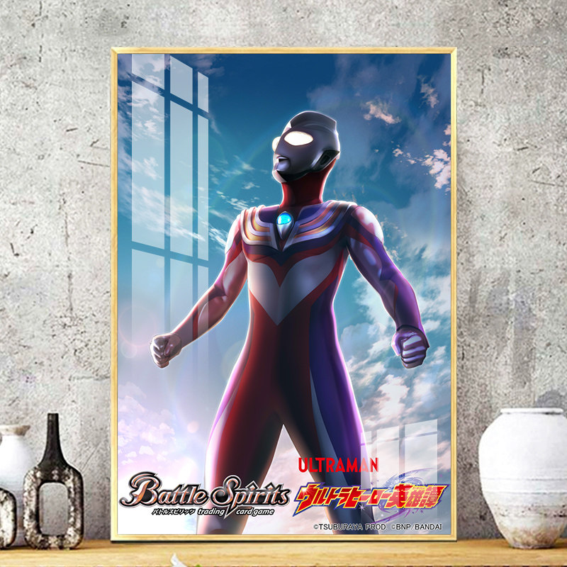 奥特曼十字绣迪迦2024新款棉丝线卡通动漫儿童小件贴满砖5d钻石画