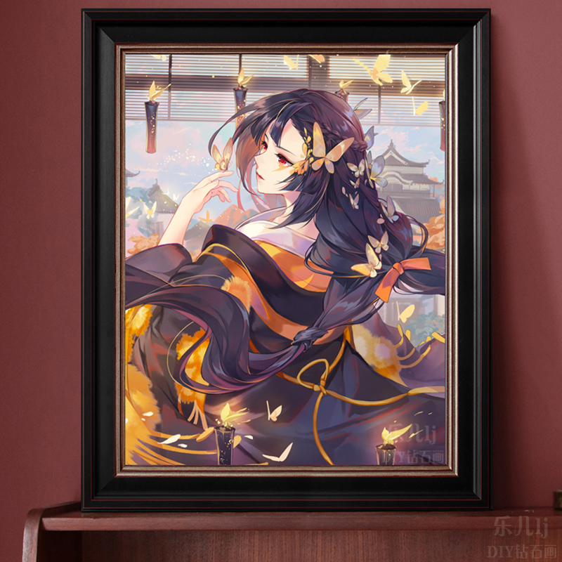 2021钻石画客厅卧室5d动漫钻石绣