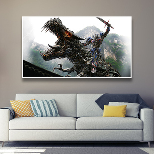 十字绣变形金刚擎天柱2025新款棉丝线汽车人自己手工满砖5d钻石画