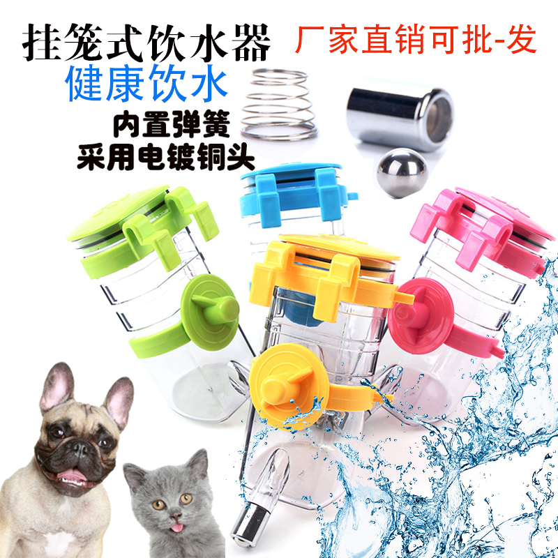 比熊饮水器泰迪水壶狗狗宠物
