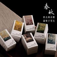 Fangyangtan Ink Season 6 Spring/Autumn 20ml Original Gradient Chromatography sheen Ink Dip Pen Watercolor Ink thumbnail 8