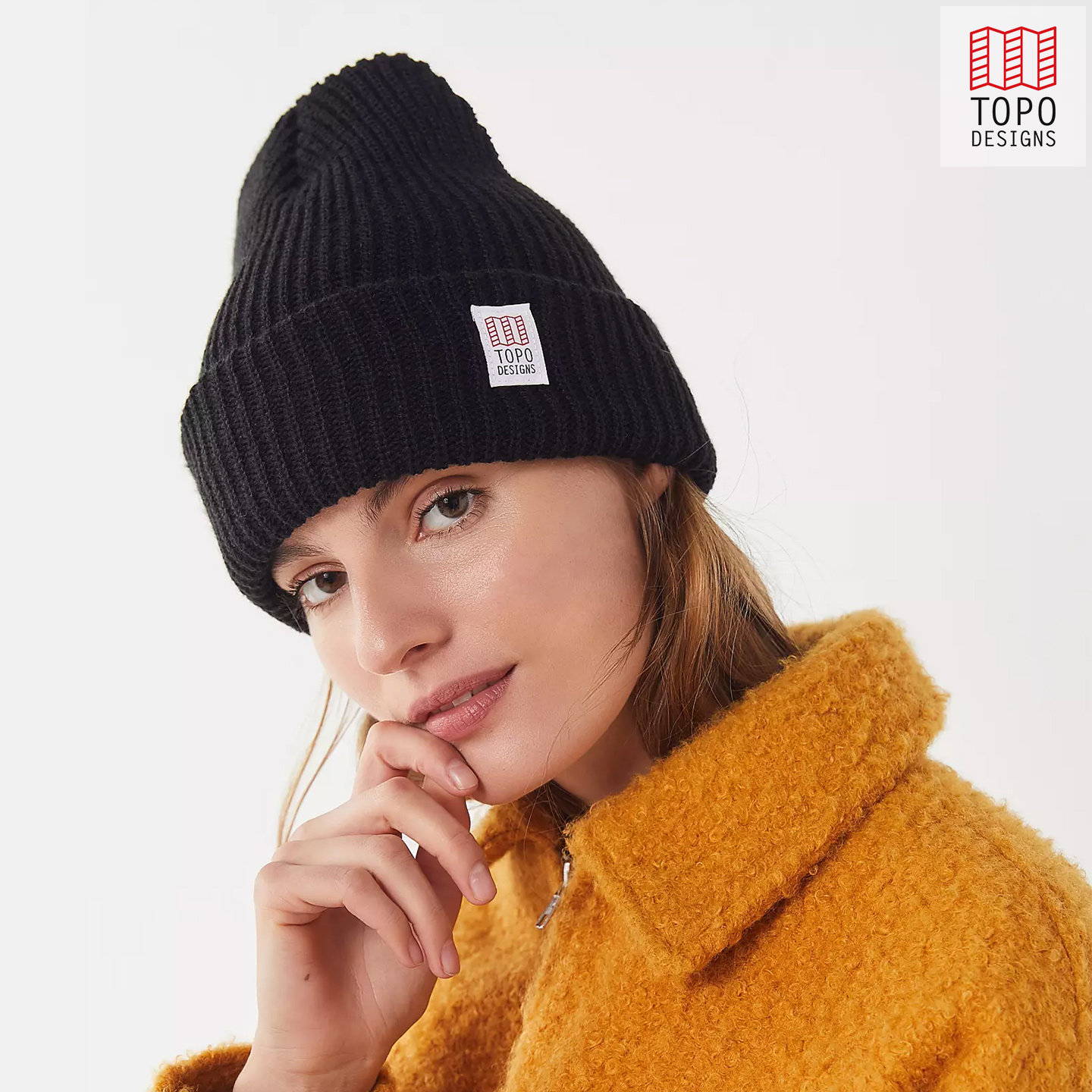 TOPODESIGNS华夫格针织帽