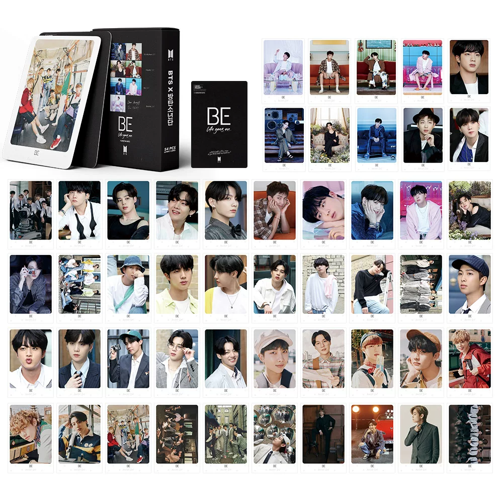 Коллекция фото BTS альбом butter, окружает коллекция открыток Guojin Taiheng