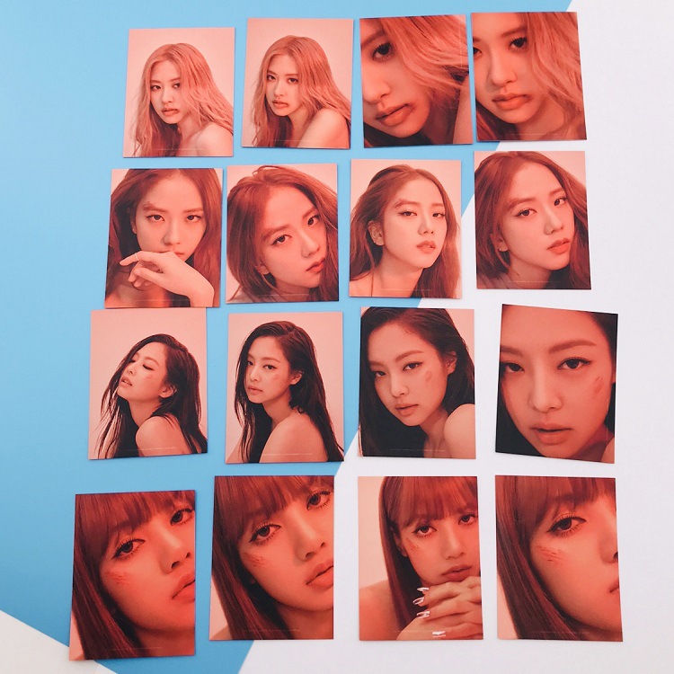 blackpink小卡粉墨小卡拼图卡随机卡写真照片卡演唱会周边同款