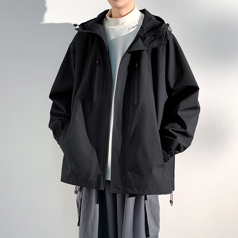现货冲锋衣外套男春秋季新款潮牌男装夹克上衣A321-J7812-P68,男装夹克,电商A321