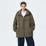 纯色春秋男女百搭工装夹克连帽外套A321-J7982-P75，男装夹克，电商A321