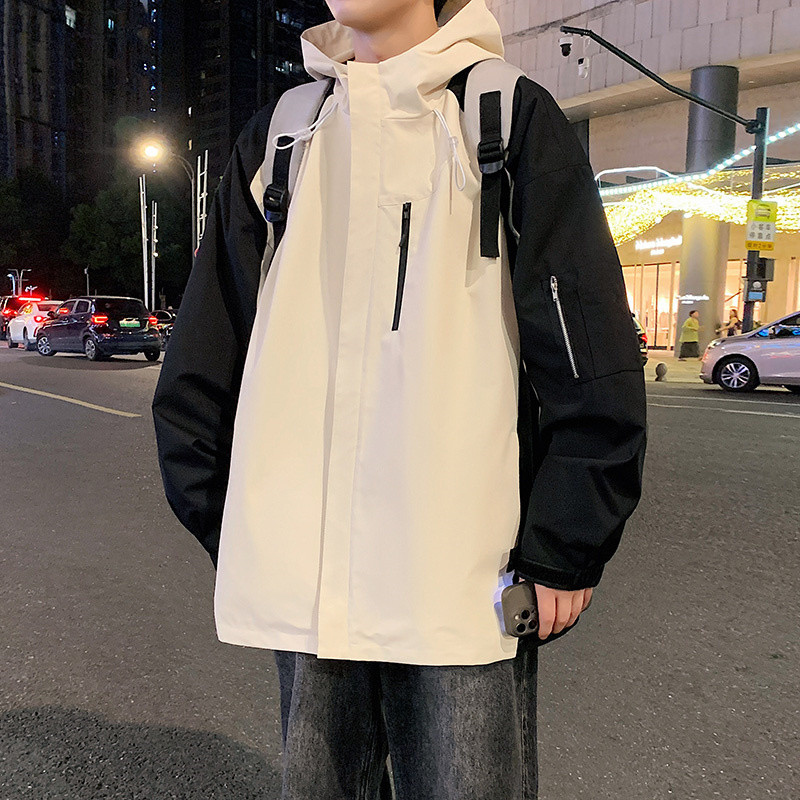 现货冲锋衣男女户外防风防水夹克外套潮牌登山服A321-J7839-P70图片