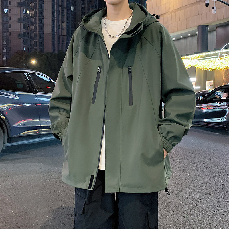 现货冲锋衣外套男春秋季新款潮牌男装夹克上衣A321-J7812-P68,男装夹克,电商A321