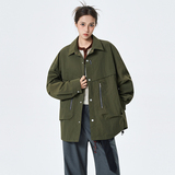 春秋工装男女翻领潮牌潮流夹克外套A321-J7964-P75，男装夹克，电商A321